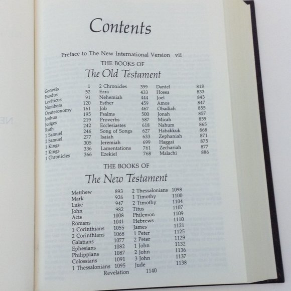 Zondervan NIV Holy Bible Hard Cover New International Version - Picture 4 of 13